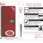 Salt Cases IPhone Case Mock Up for print (front-spine-back)